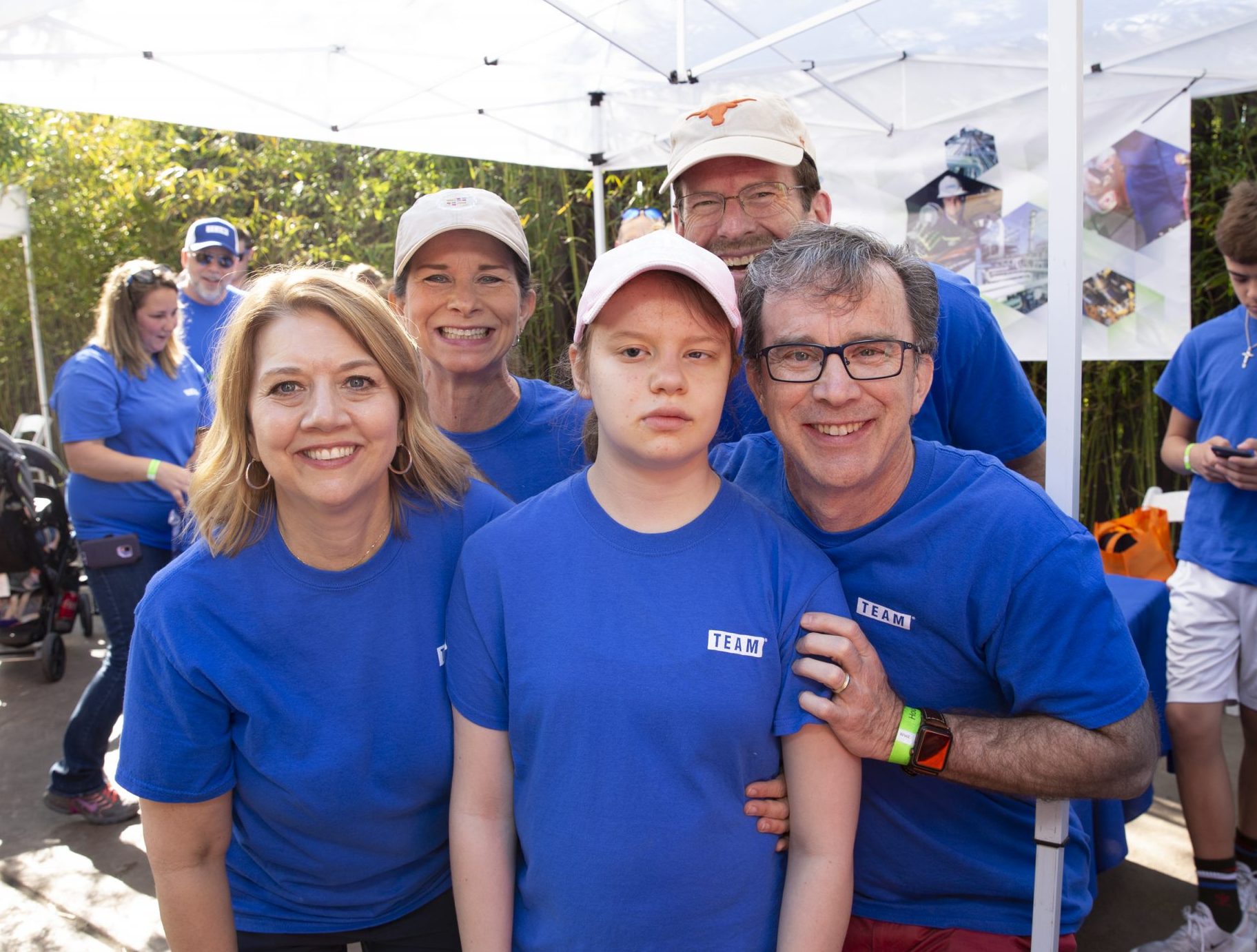 Bouchard Family and TEAM Industrial at Walk With Me