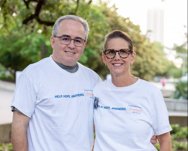 Anthony and Elizabeth DeLuca at Walk With Me