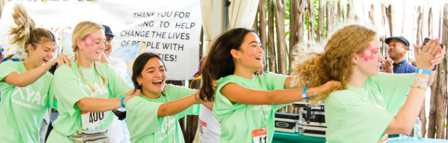 Youth Action Council dancing at Walk With Me After Party