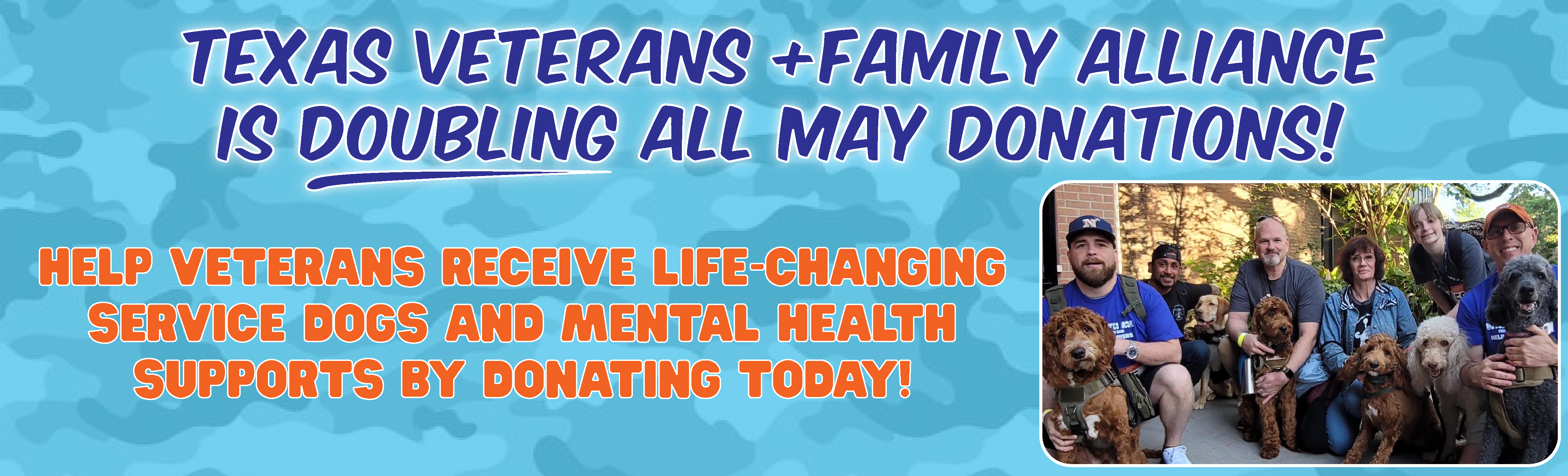 Support Veterans during Military Appreciation Month and Mental Health Awareness Month