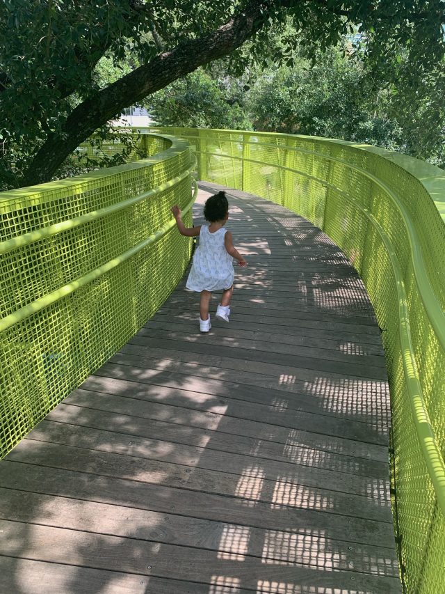 Little Girl running