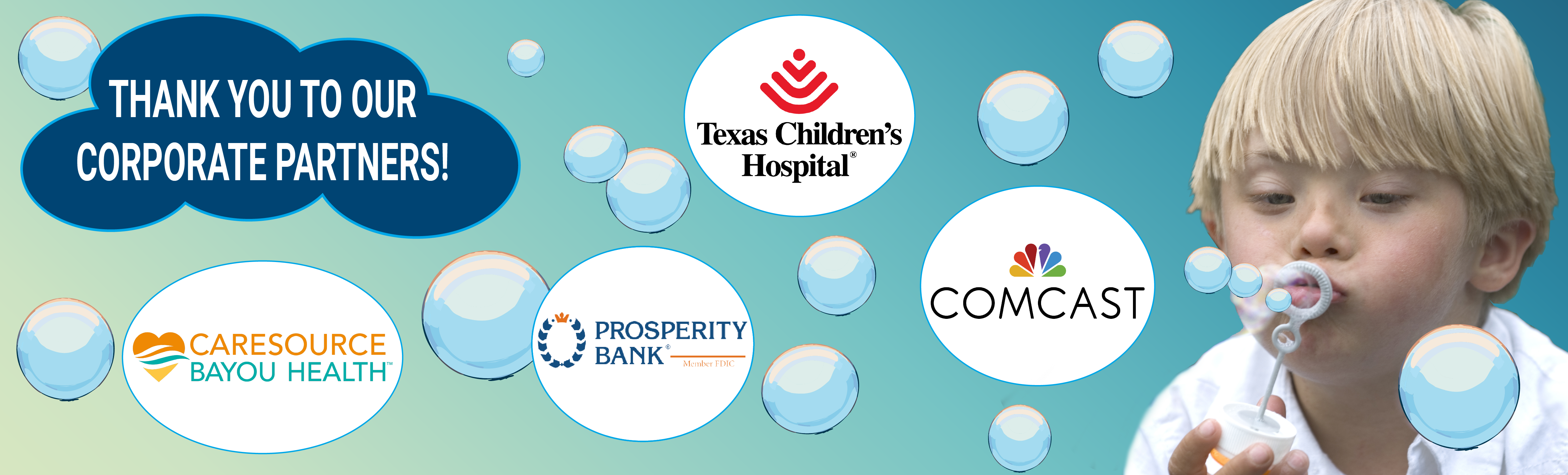 Thank You, Corporate Partners!
