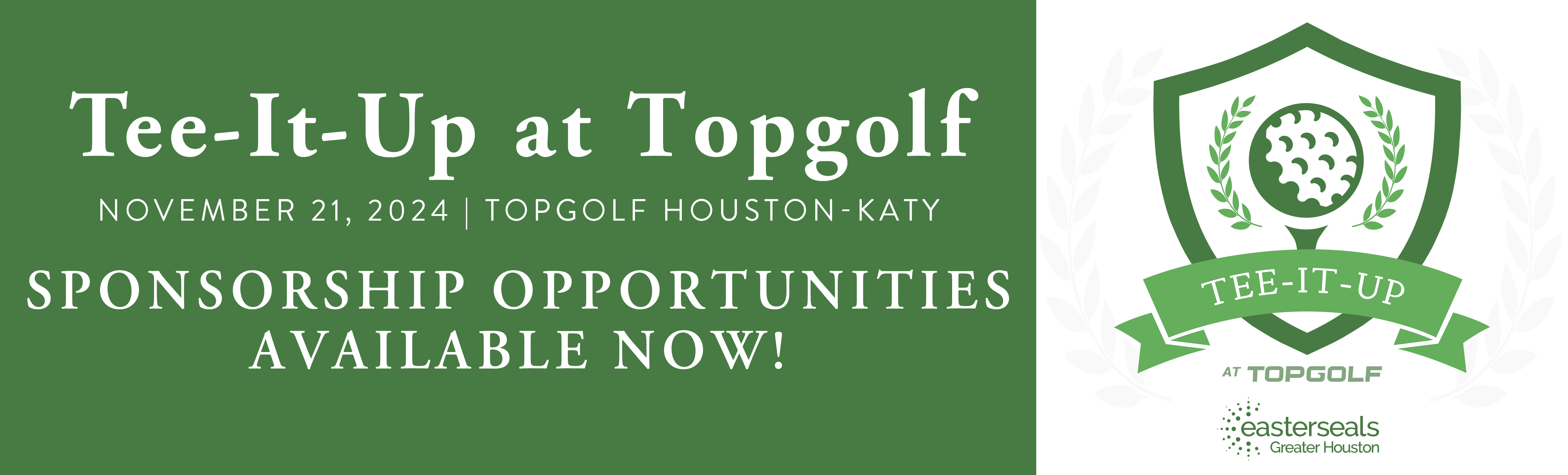 Support our programs and help us launch the Tee-It-Up at Topgolf Tournament and Auction!
