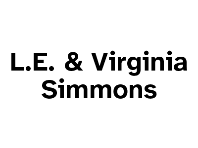 L.E. & Virginia Simmons