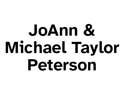 JoAnn & Michael Taylor Peterson