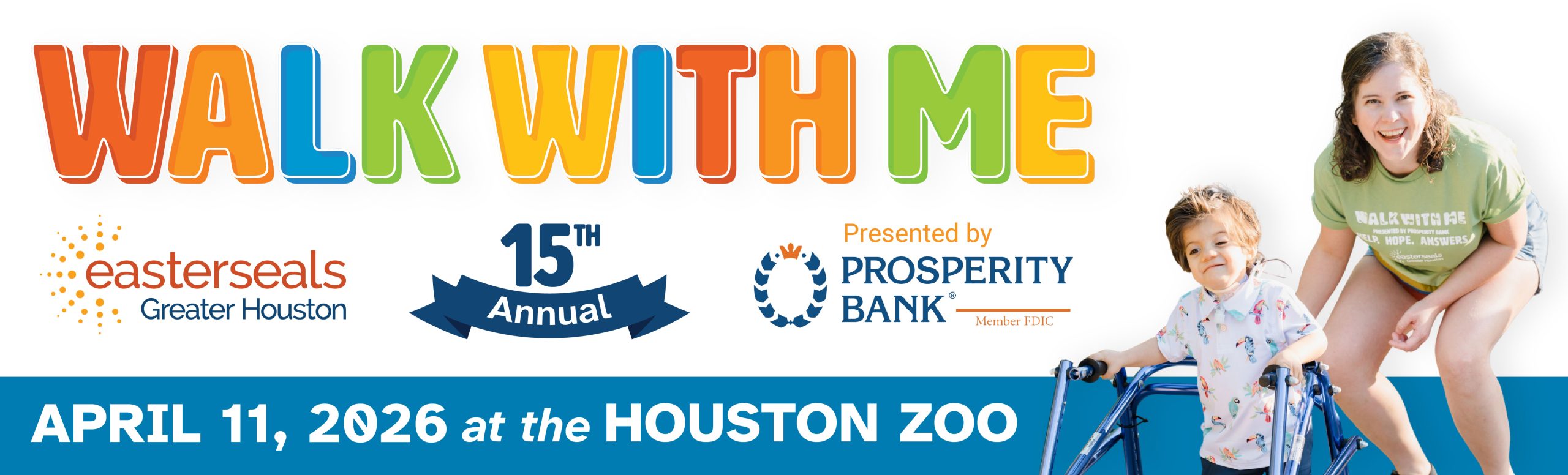 Register NOW for Walk With Me 2026 at WalkWithMeHouston.org!